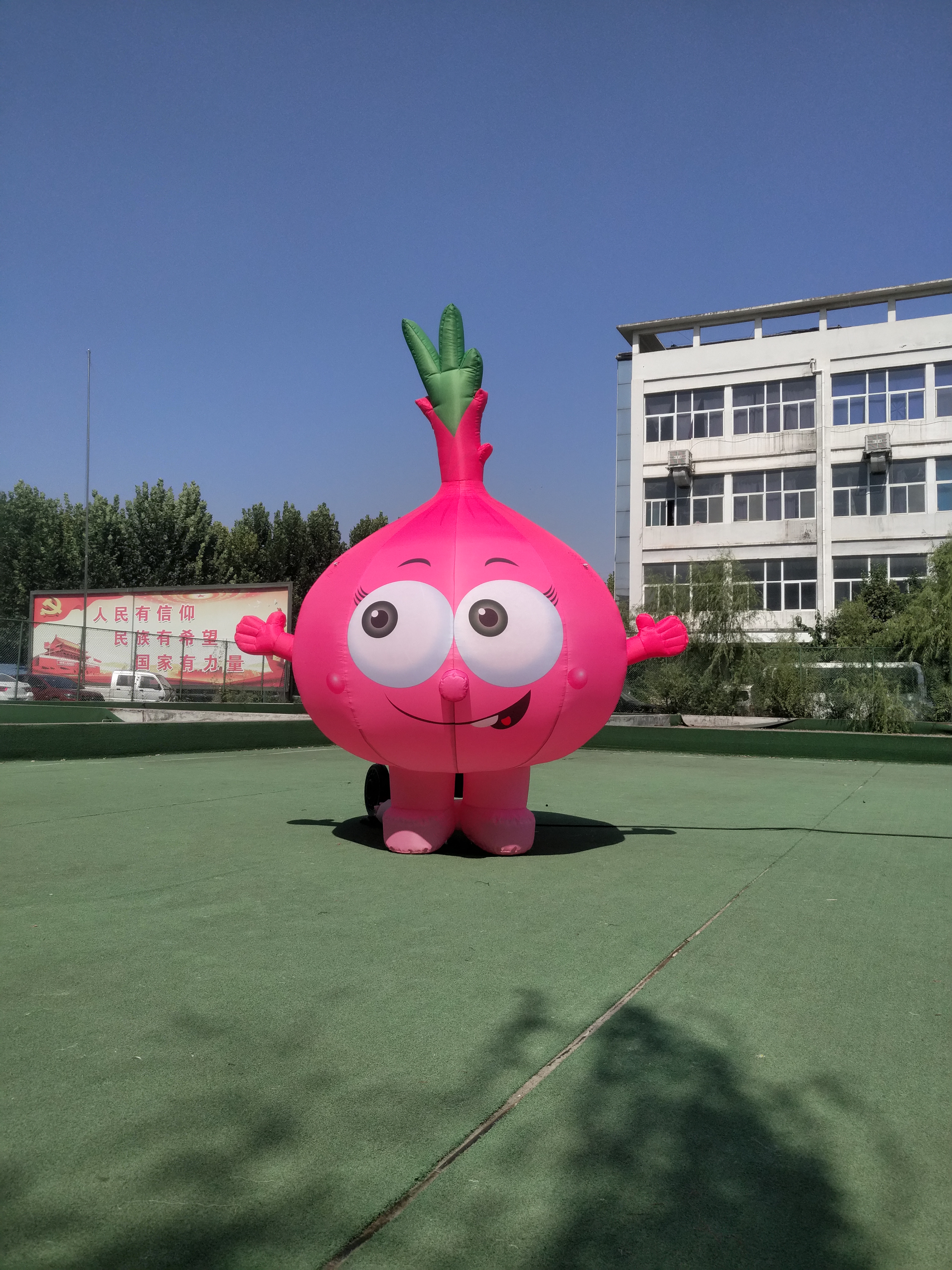 定制充气卡通蔬菜水果气模西瓜蘑菇行走人偶模型农场广告活动宣传