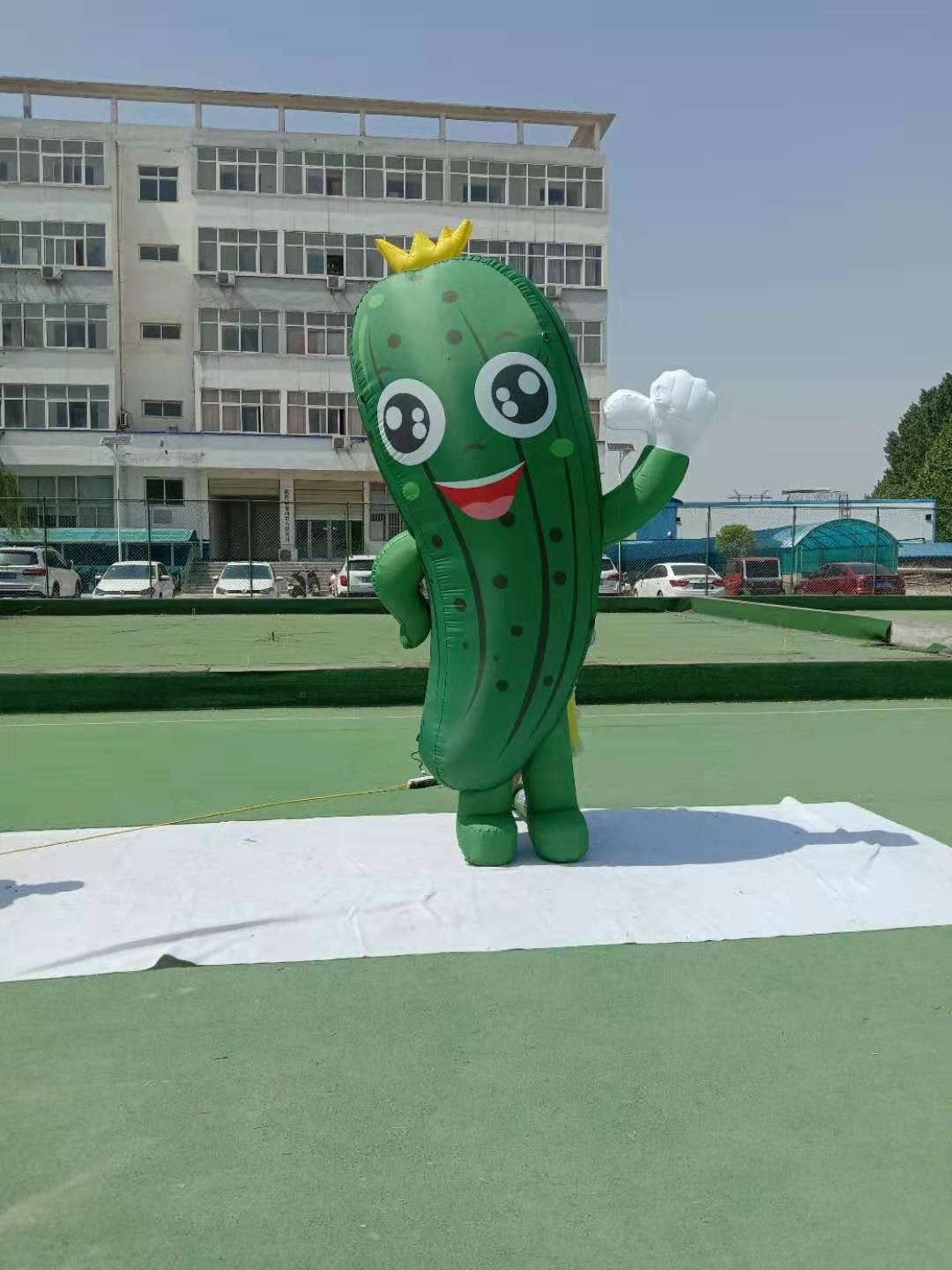 定制充气卡通蔬菜水果气模西瓜蘑菇行走人偶模型农场广告活动宣传