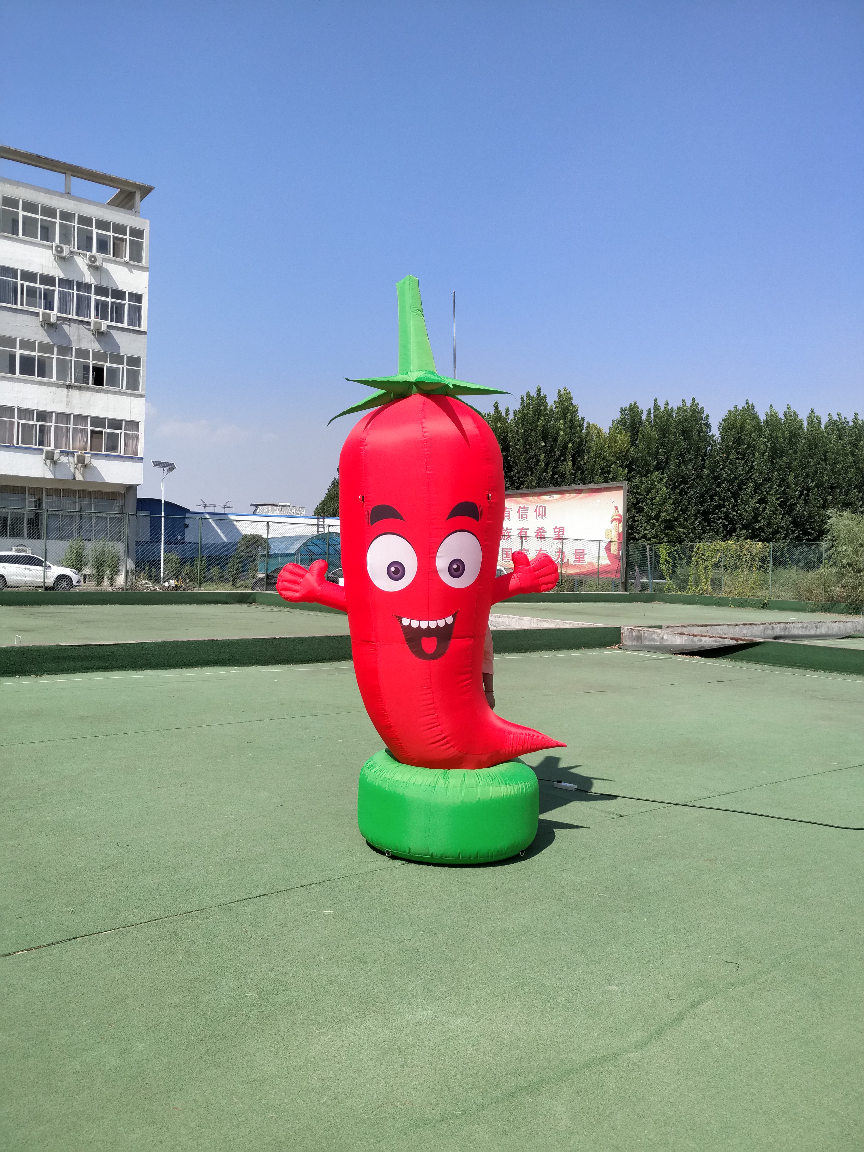 定制充气卡通蔬菜水果气模西瓜蘑菇行走人偶模型农场广告活动宣传
