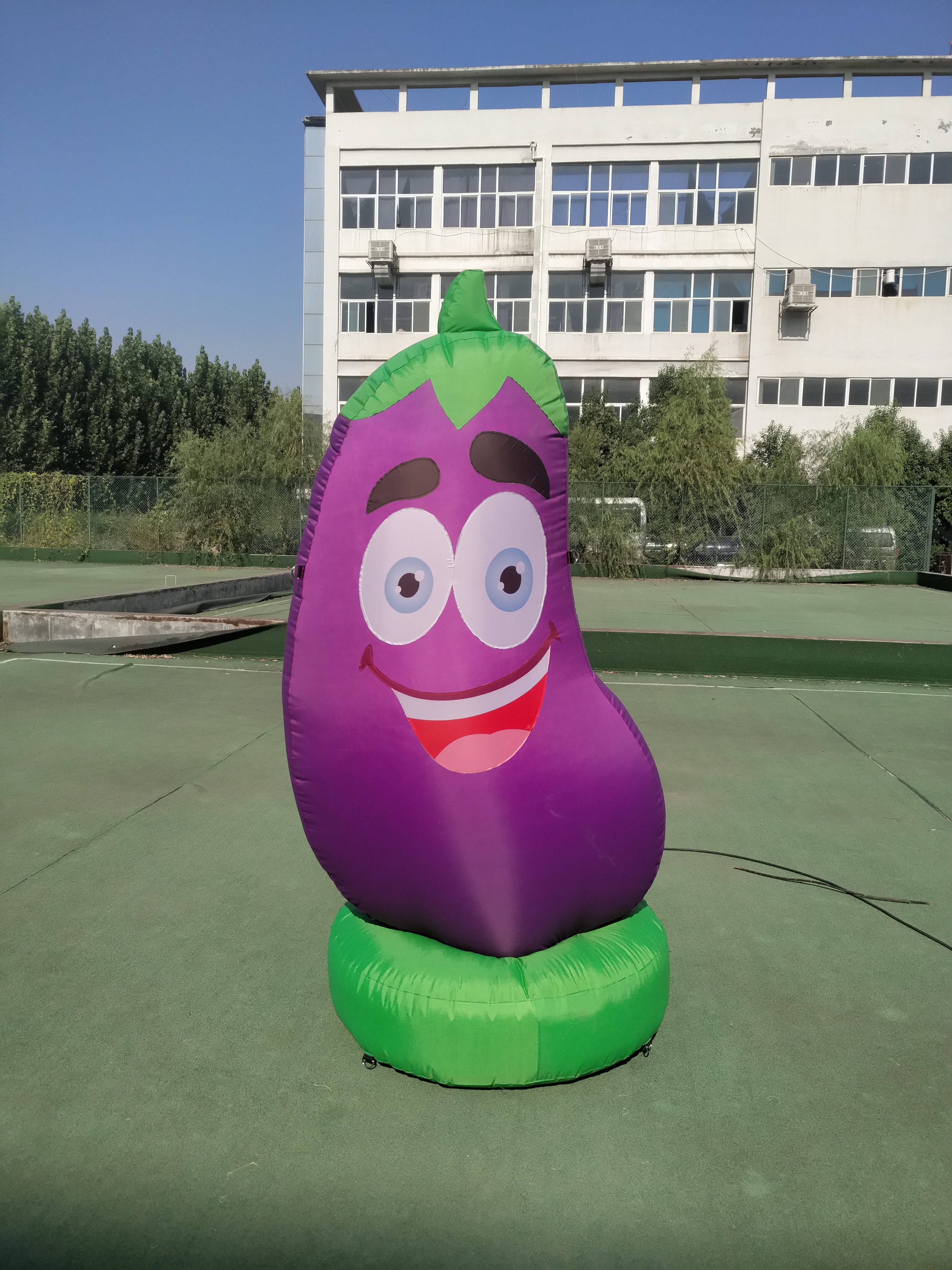 定制充气卡通蔬菜水果气模西瓜蘑菇行走人偶模型农场广告活动宣传