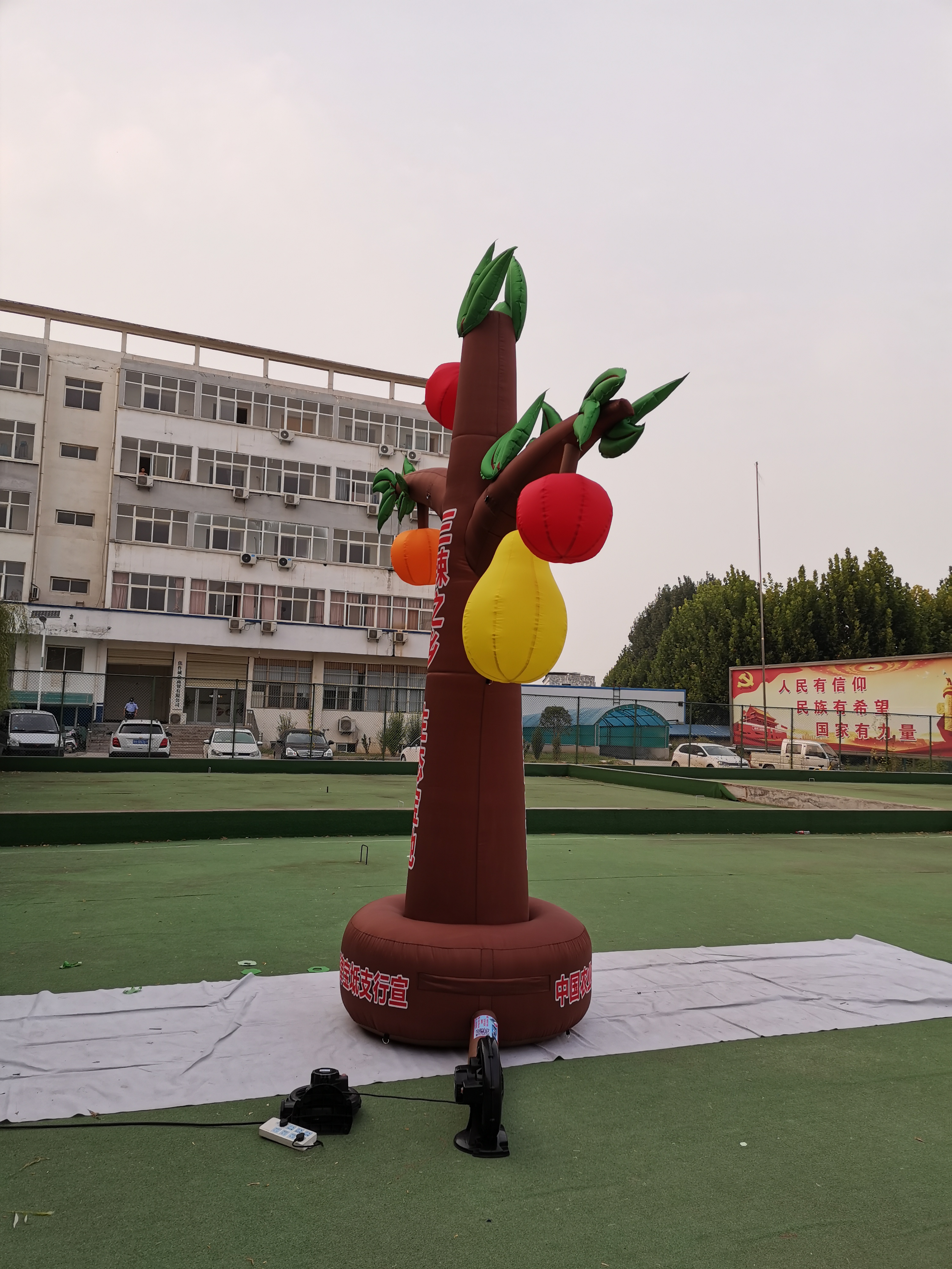 定制充气卡通蔬菜水果气模西瓜蘑菇行走人偶模型农场广告活动宣传