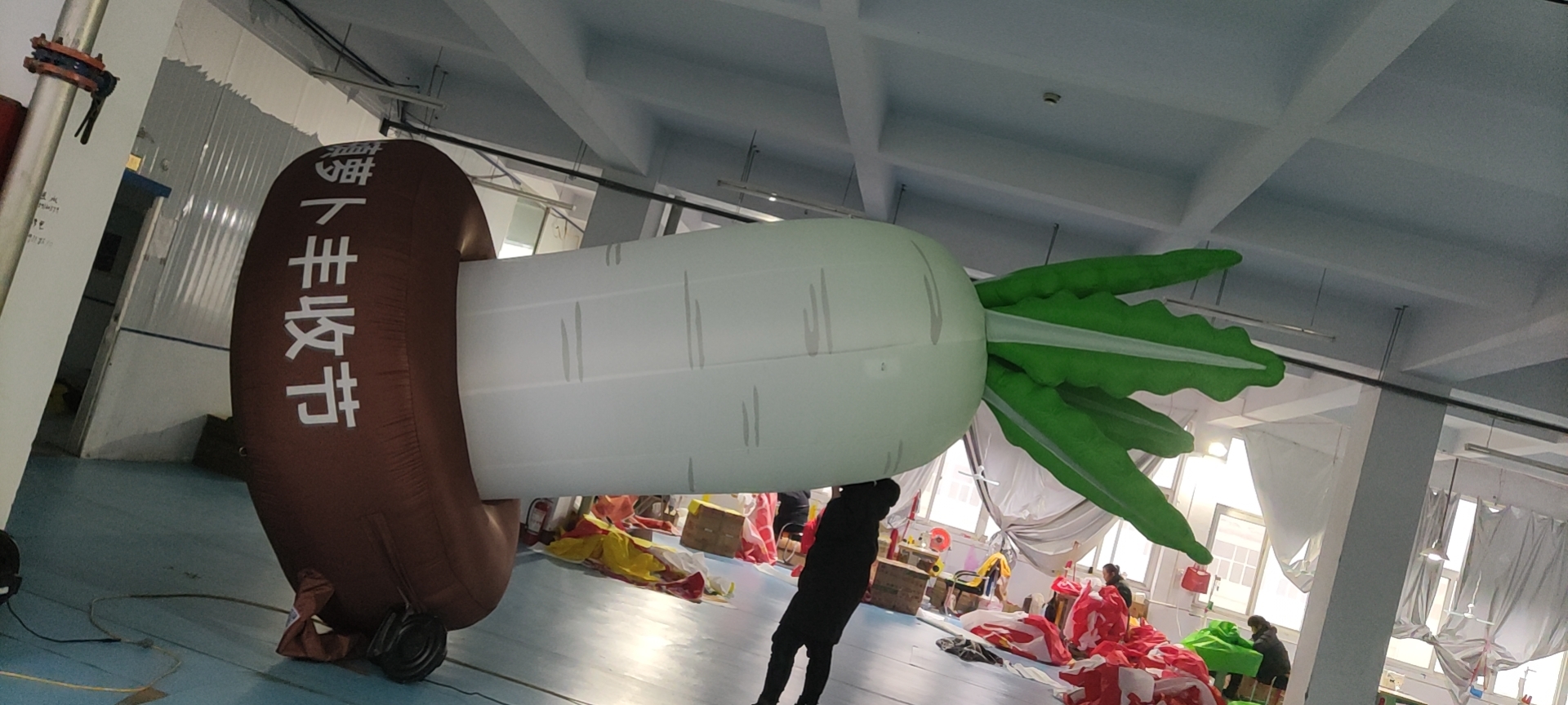 定制充气卡通蔬菜水果气模西瓜蘑菇行走人偶模型农场广告活动宣传