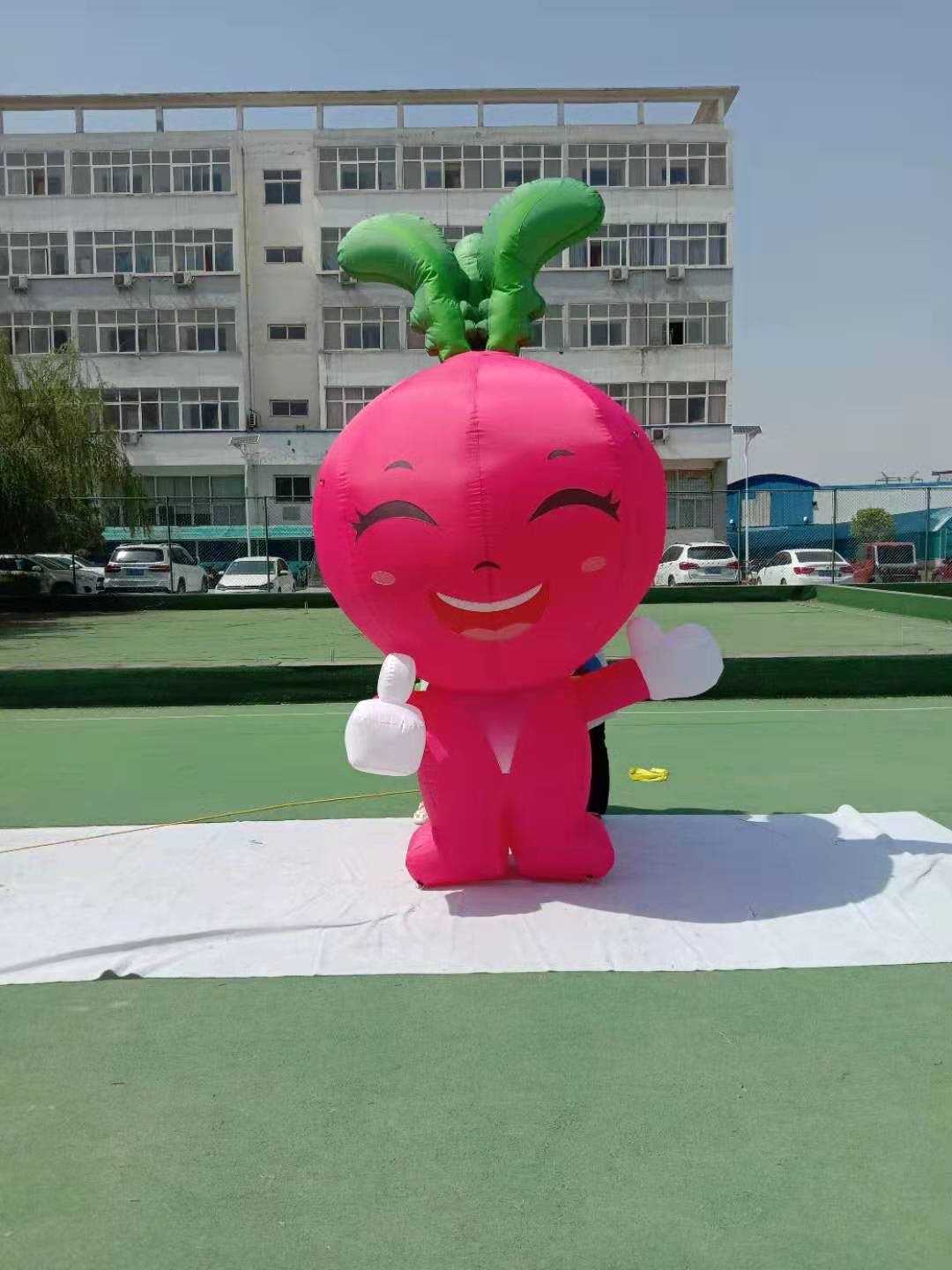 定制充气卡通蔬菜水果气模西瓜蘑菇行走人偶模型农场广告活动宣传