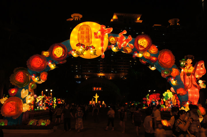 大型节日彩灯花灯造型