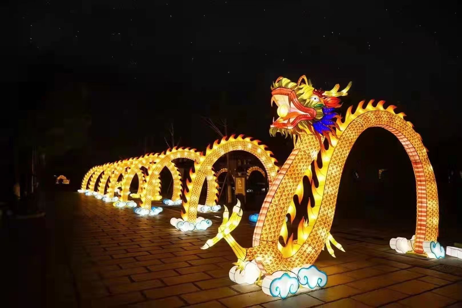 大型节日彩灯花灯造型