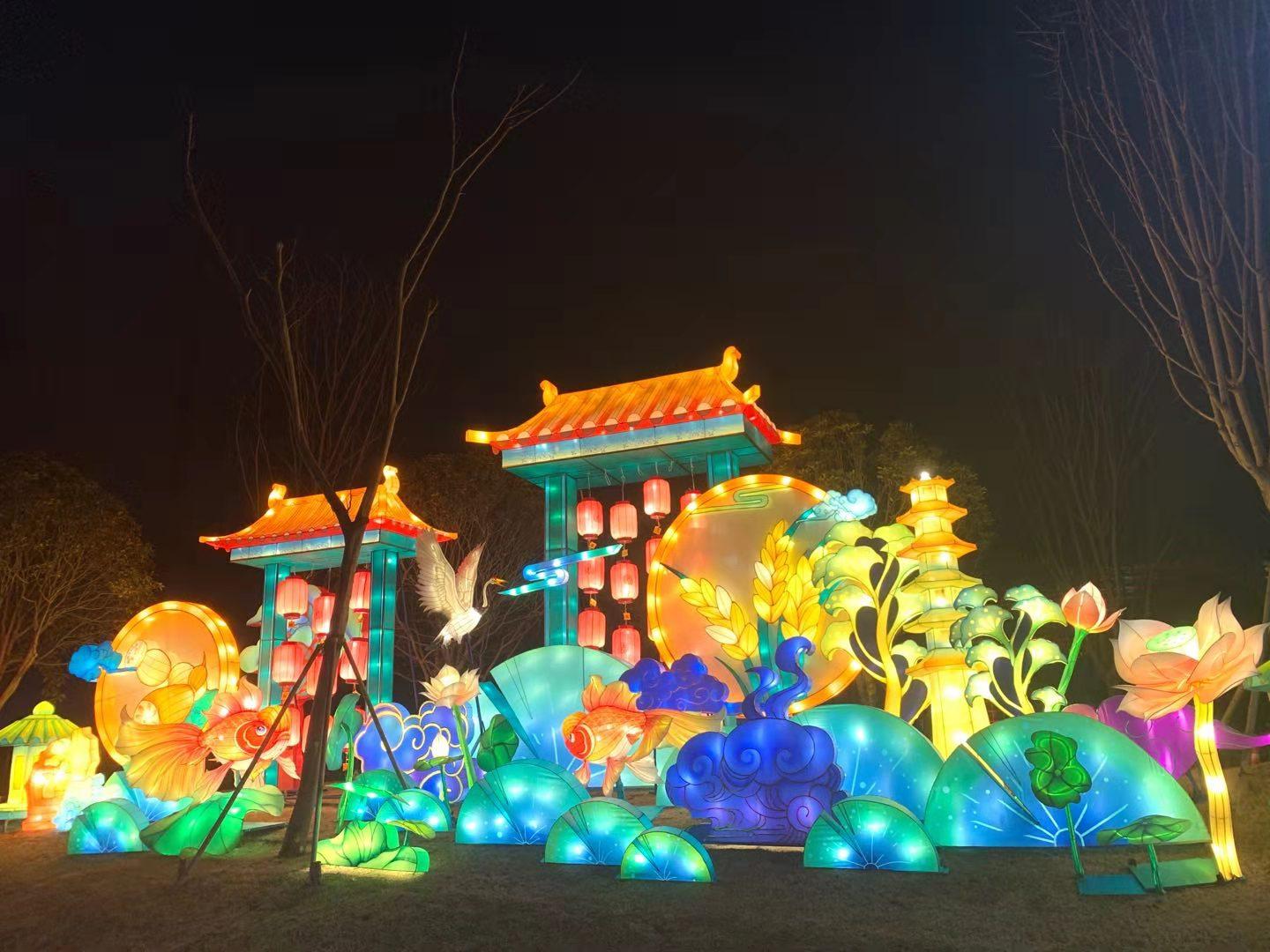 大型节日彩灯花灯造型