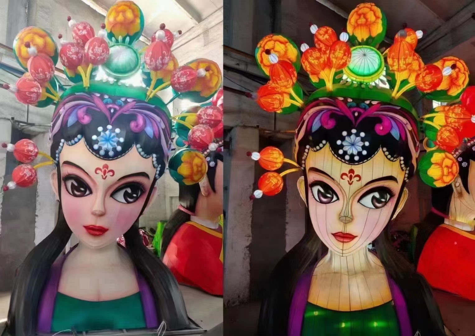 国潮花灯节日灯会网红美陈打卡