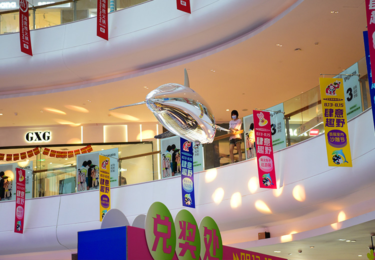 空飘气模——海豚系列