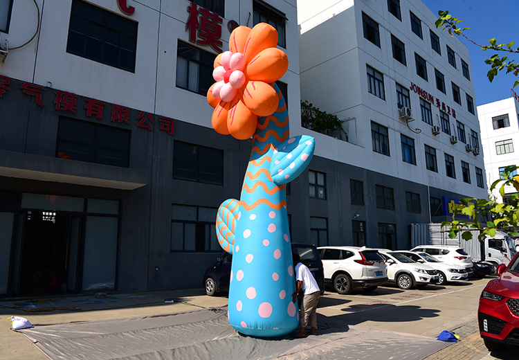 主题气模——奇异花朵系列