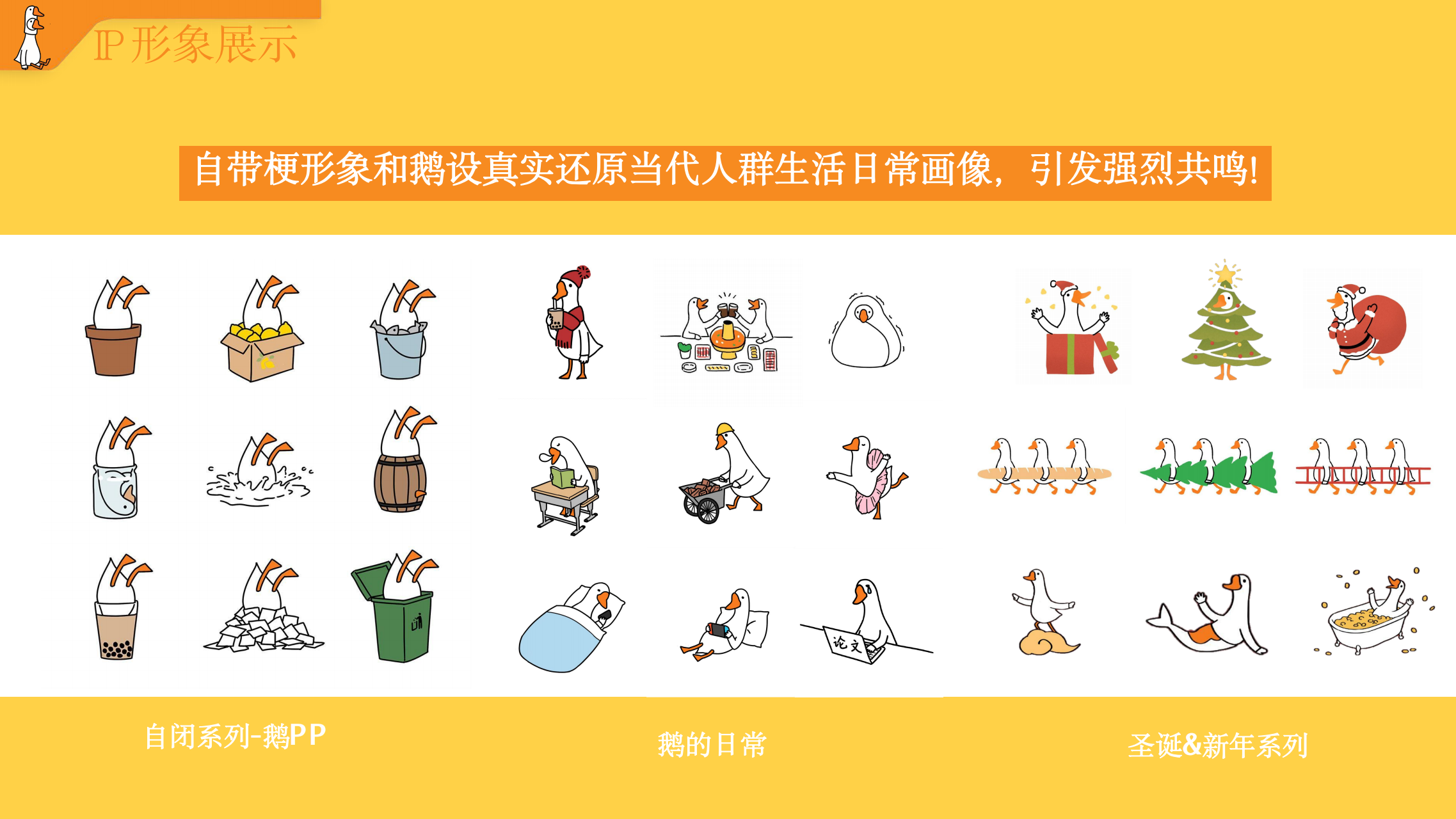条鹅 - 表情包IP授权
