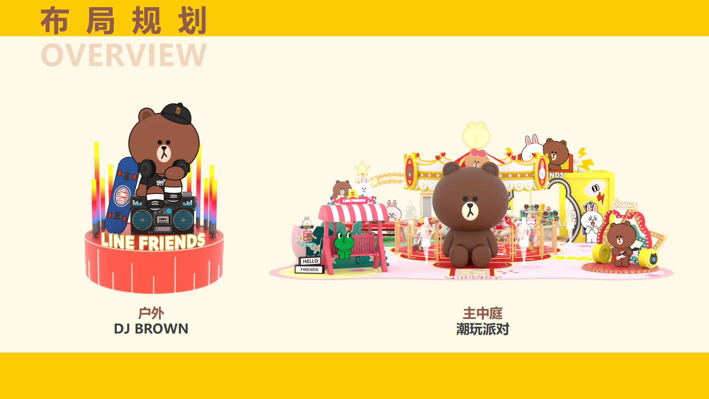 LINE FRIENDS趣享假日旋转木马嘉年华IP展