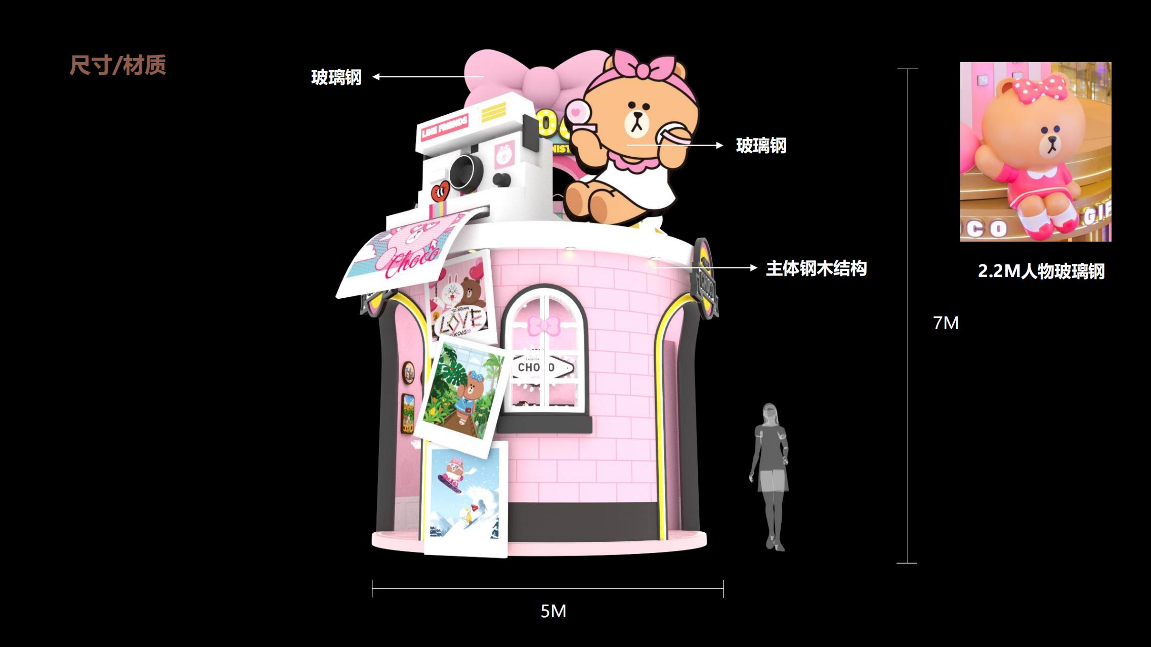 LINE FRIENDS趣享假日旋转木马嘉年华IP展