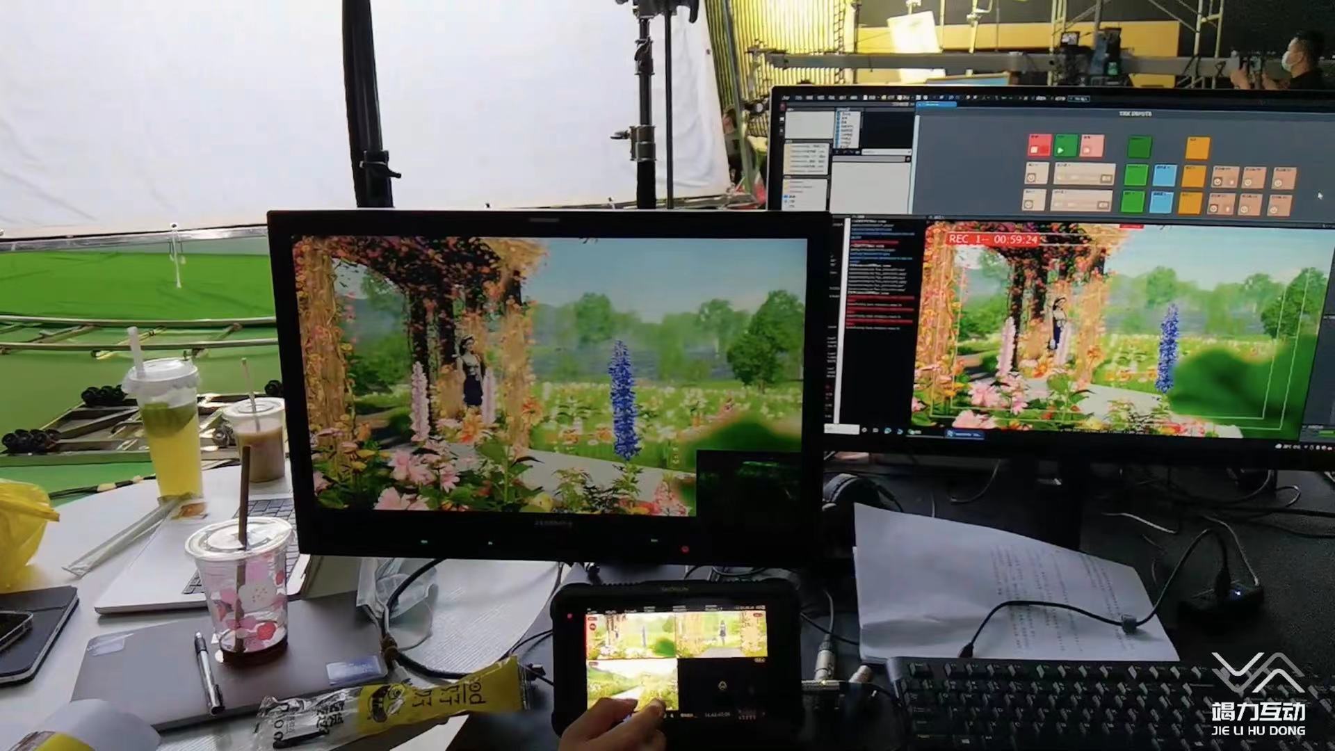 服装品牌云走秀虚拟直播，绿幕虚拟走秀，虚拟制作