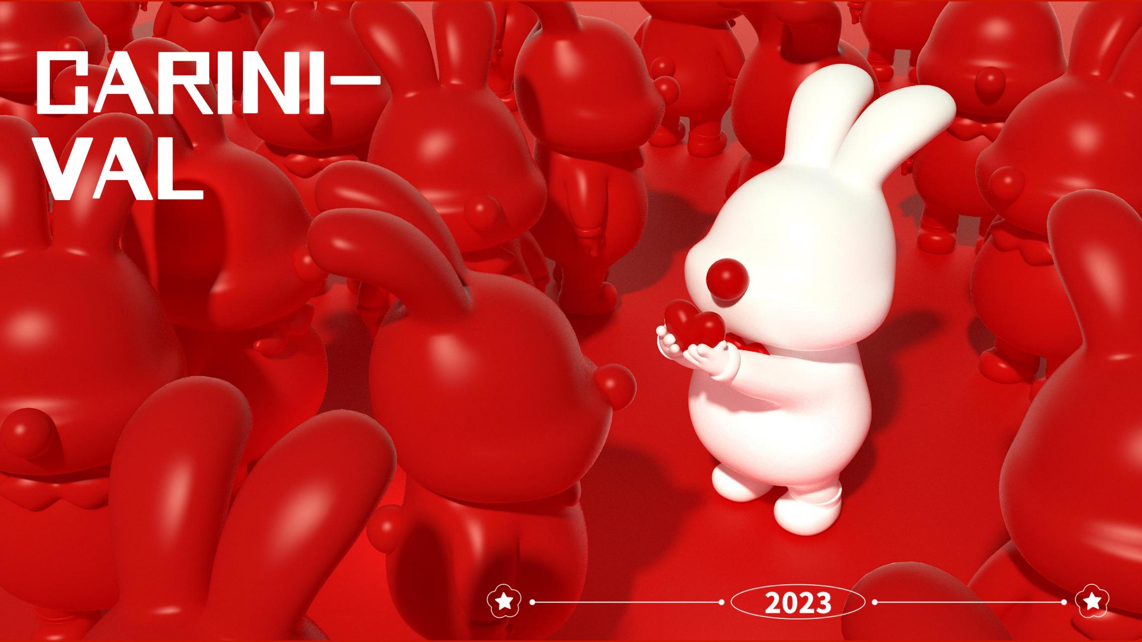 MO兔嘉年华 - 2023兔年新年双旦美陈方案授权