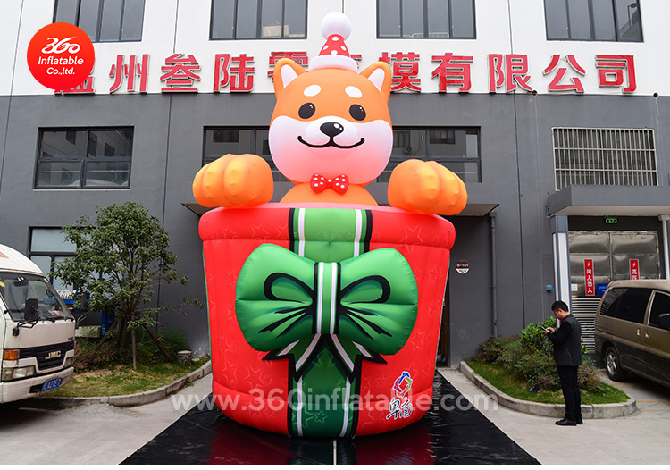 圣诞老人卡通气模 | 圣诞驯鹿、圣诞礼物