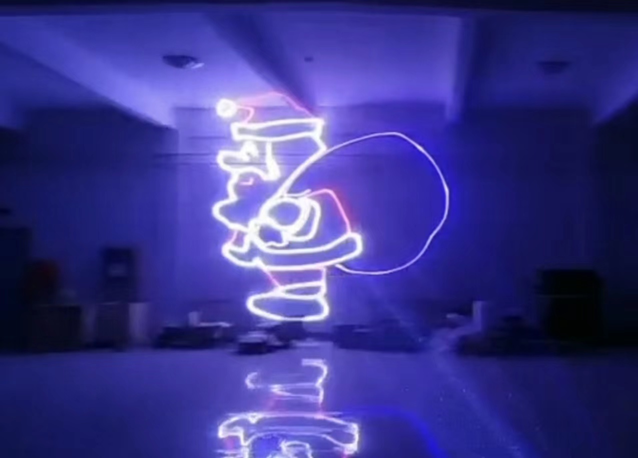 圣诞激光秀