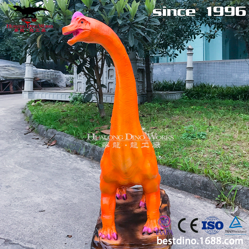 恐龙动物玻璃钢雕塑制作商场办公室网红摆件科技馆博物馆道具
