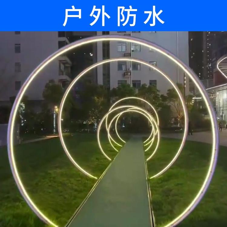 蚂蚁美陈时光隧道拱门LED单面发光亚克力路引婚庆道具