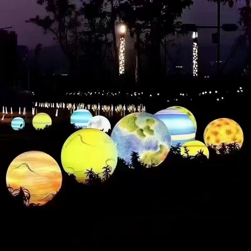 LED十大流浪星球灯景区公园亮化装饰