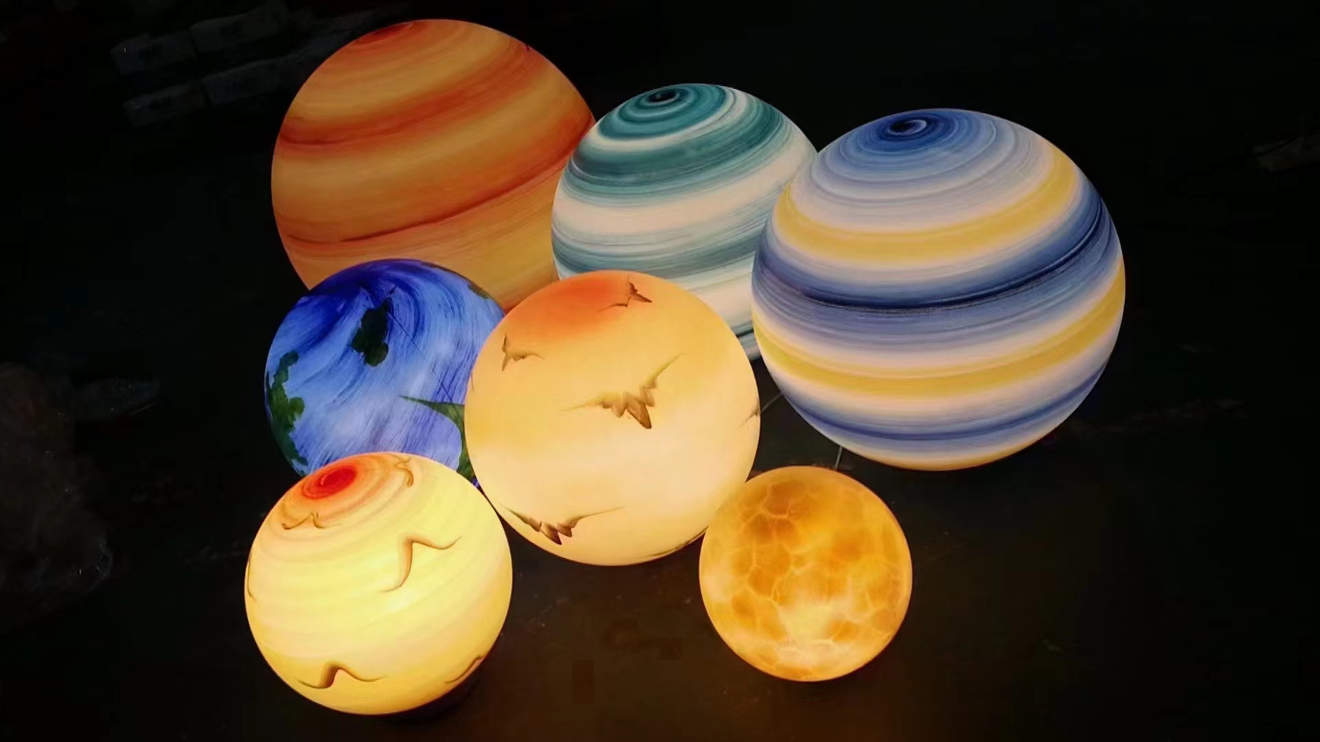 LED十大流浪星球灯景区公园亮化装饰
