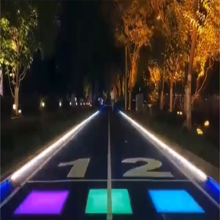 AI竞赛跑道 智慧公园 比赛模式 趣味助跑
