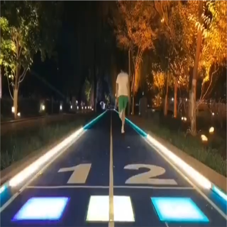 AI竞赛跑道 智慧公园 比赛模式 趣味助跑