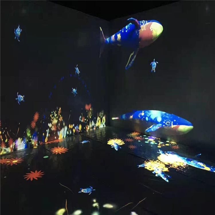<font style="color: #FF8F00 !important;">沉浸式</font>互动投影<font style="color: #FF8F00 !important;">梦幻</font>鲸鱼岛