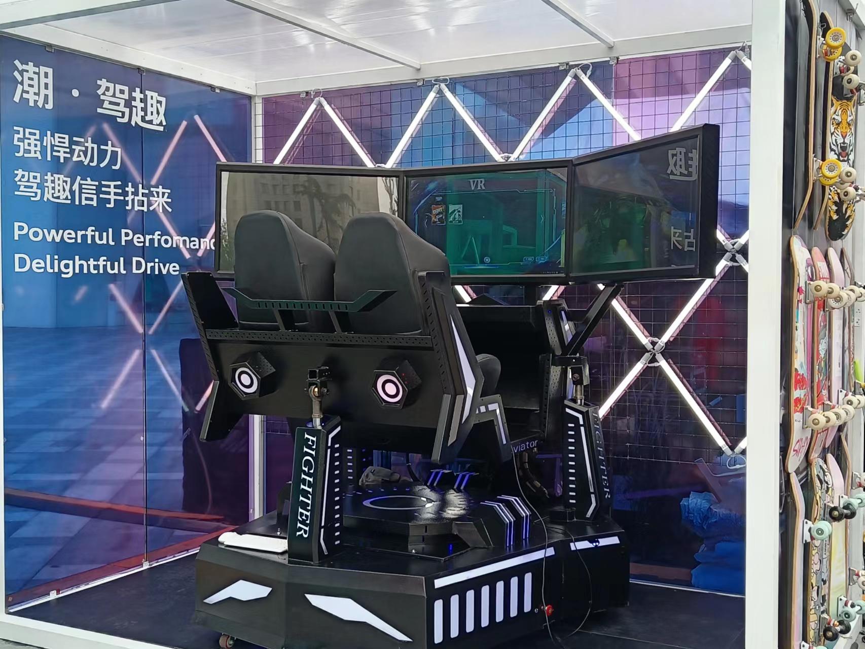 VR三屏赛车VR赛车模拟器VR赛车出租