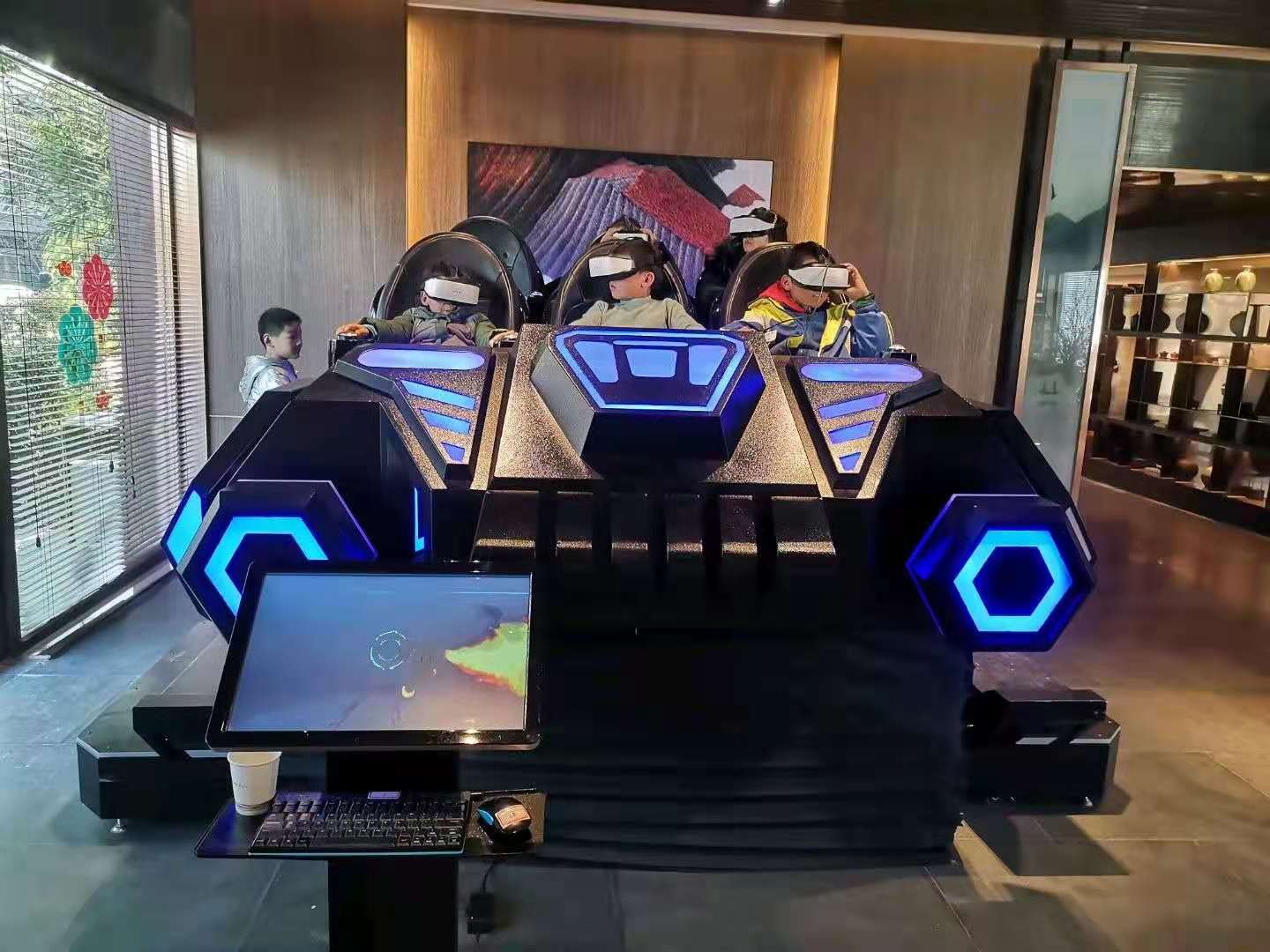 VR暗黑战车 VR6人战车