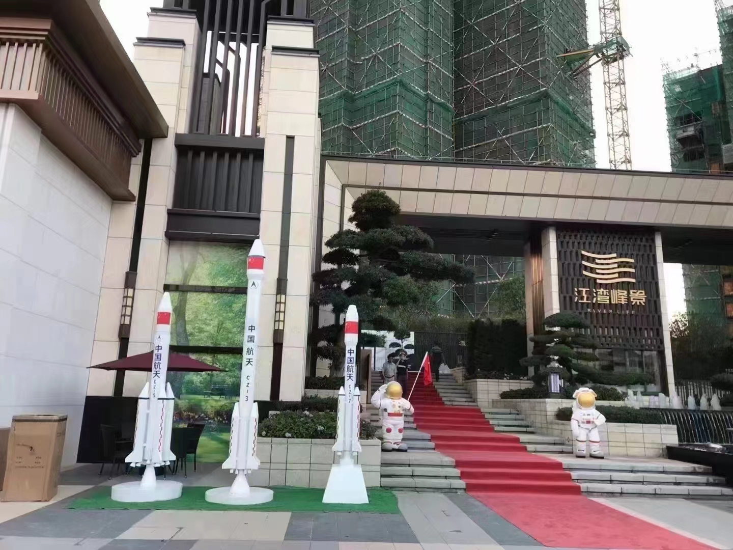 航天模型摆件航空模型摆件 航天航空模型巡展