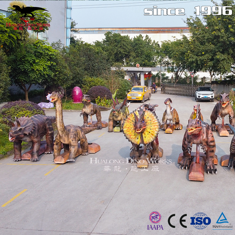 大型软体硅胶仿真行走恐龙打卡拍照网红热销产品声光电结合骑乘龙