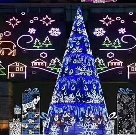 常规圣诞树 创意圣诞树制作 圣诞树定制生产