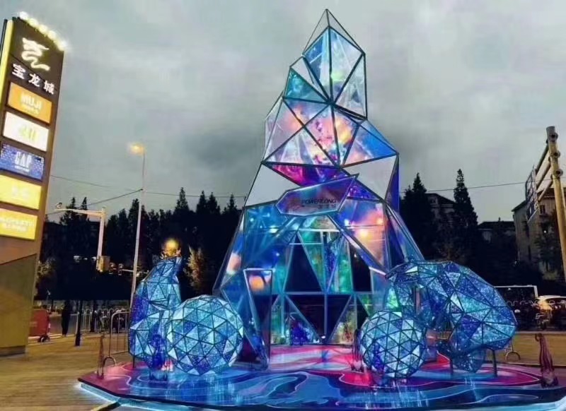常规圣诞树 创意圣诞树制作 圣诞树定制生产