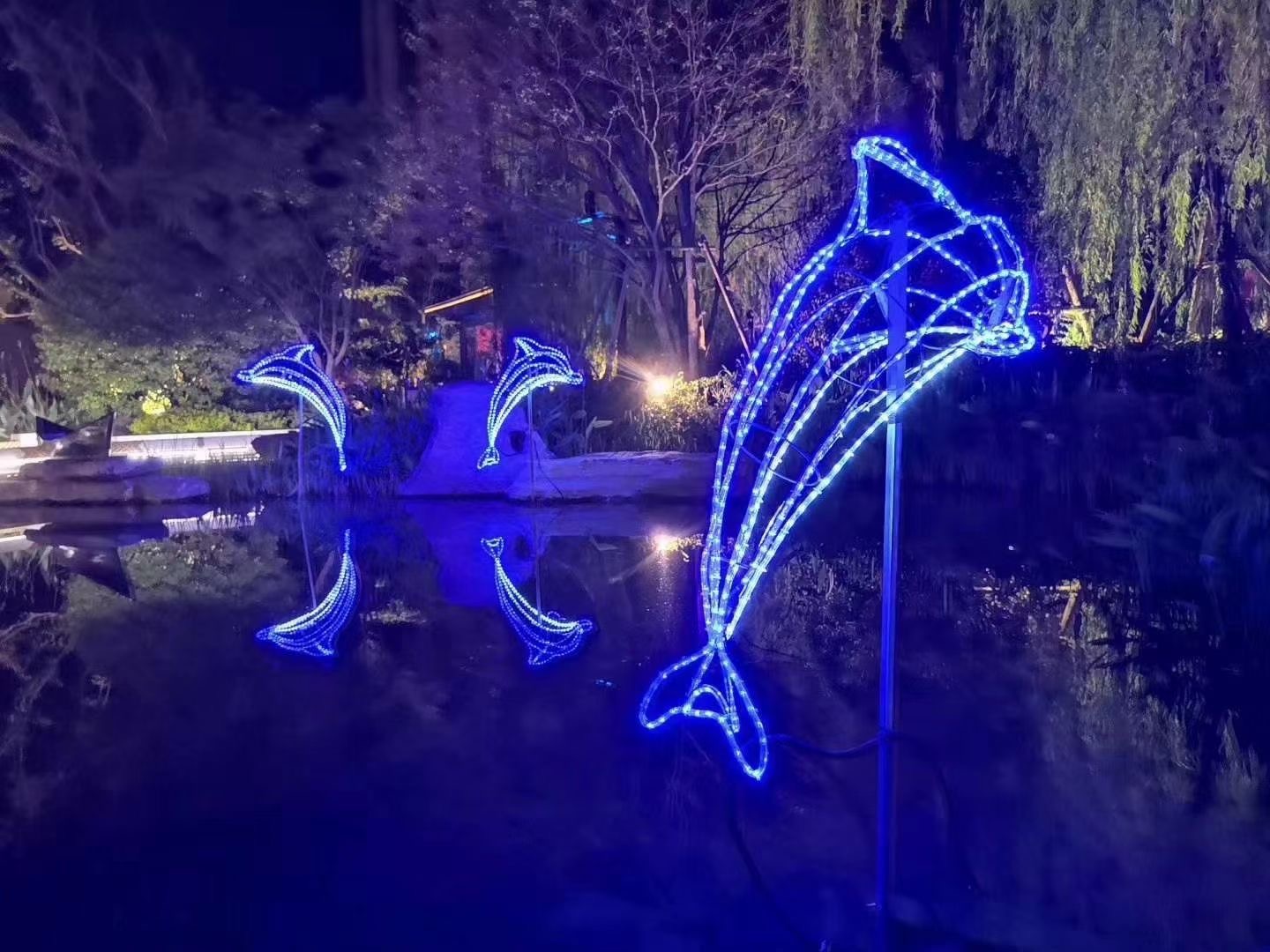 大型灯光节工程 灯光展造型租赁出售 花灯制作 工程亮化