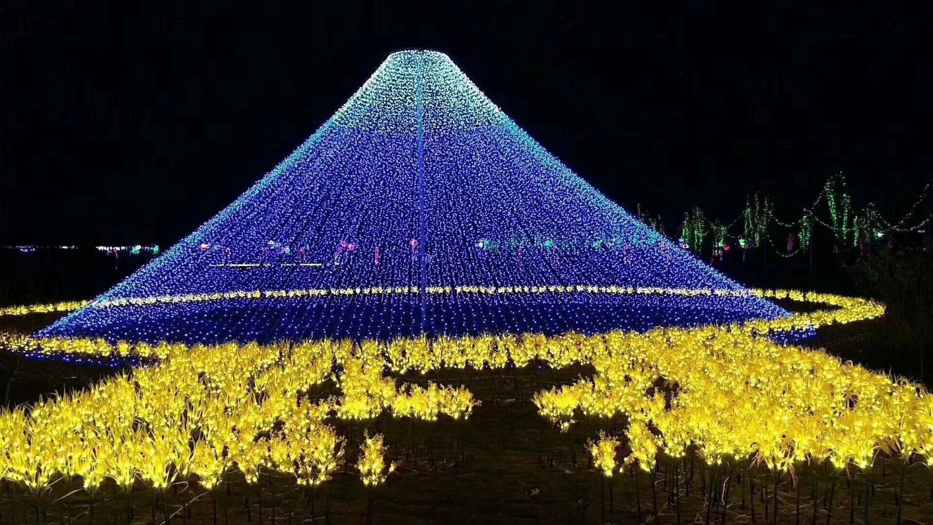 大型灯光节工程 灯光展造型租赁出售 花灯制作 工程亮化
