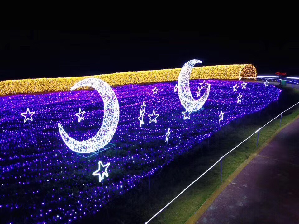 大型灯光节工程 灯光展造型租赁出售 花灯制作 工程亮化