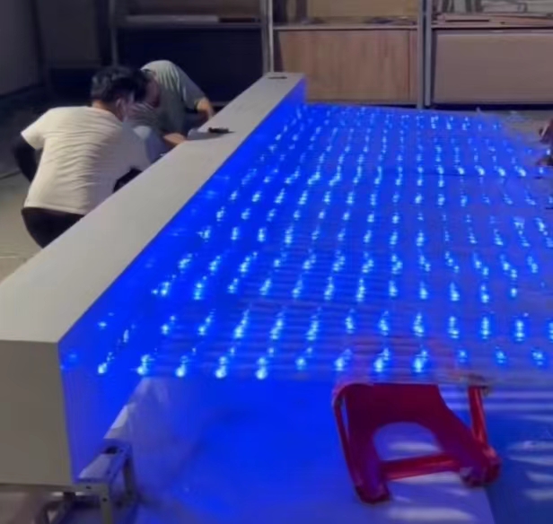 音乐发光柱