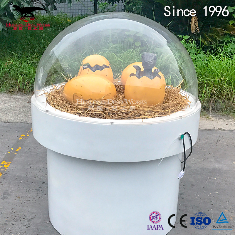 美陈展览展示实验室恐龙蛋远古化石模型科普研学
