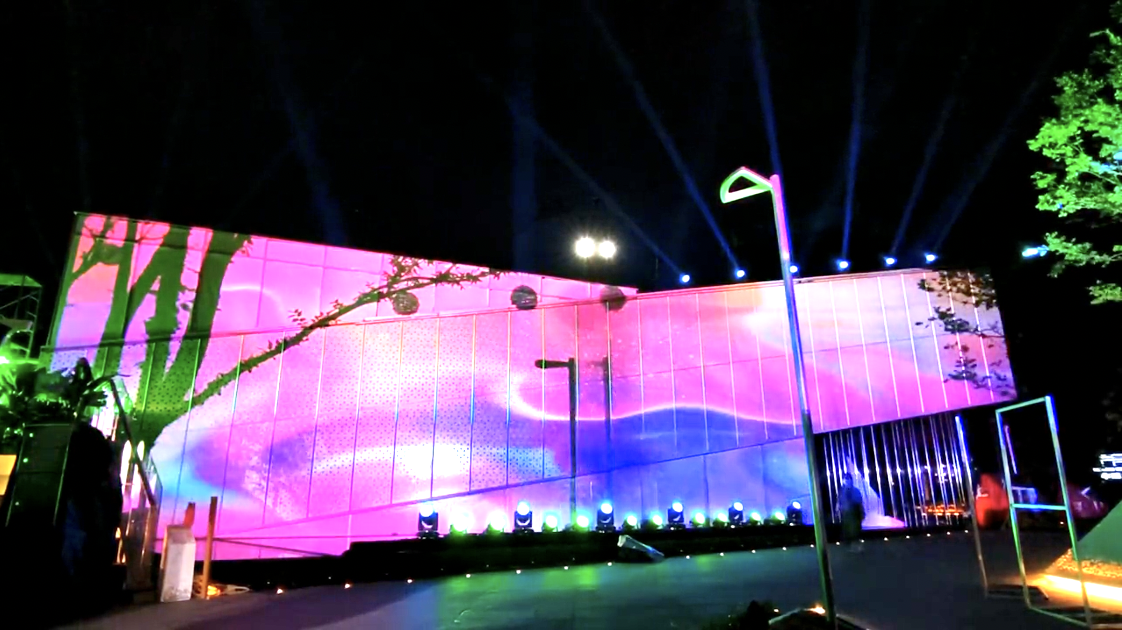 售楼处墙体mapping