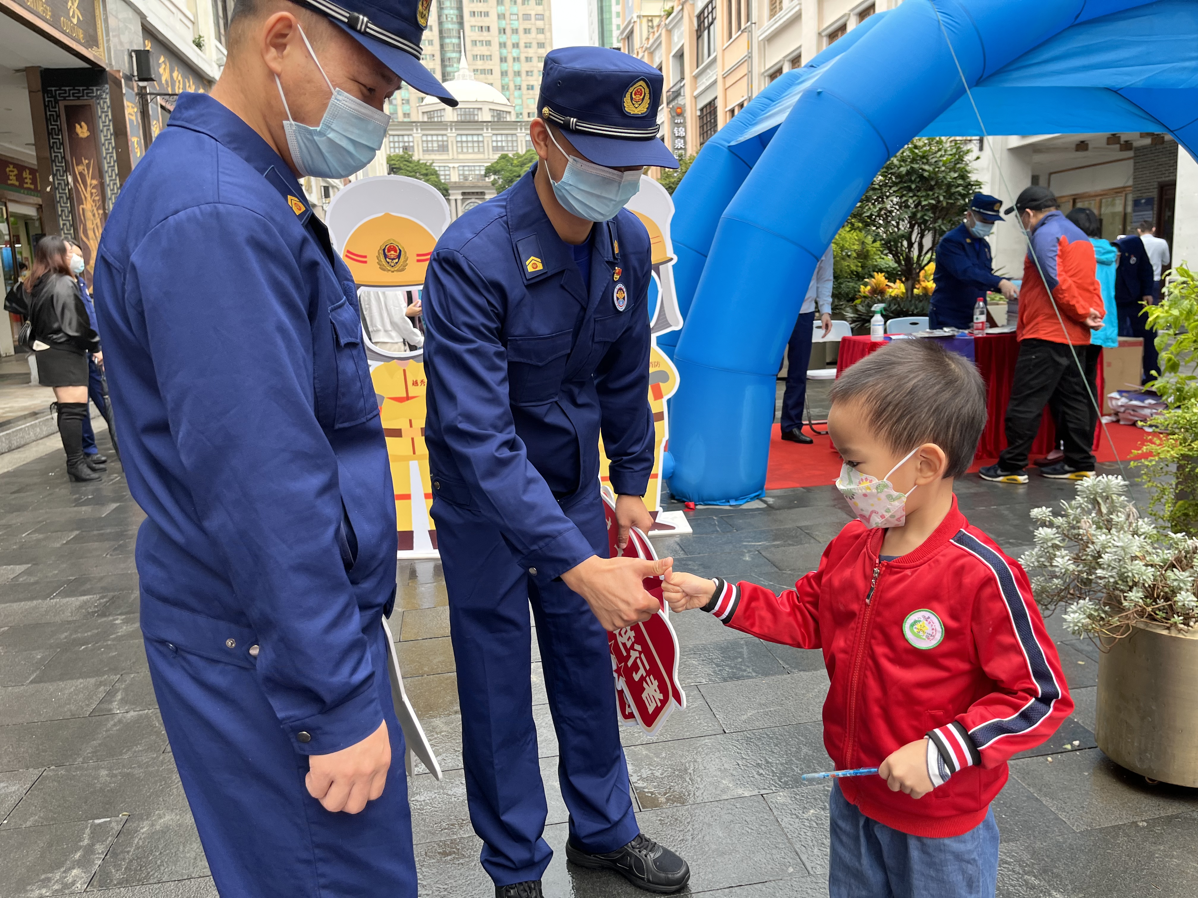 灵龙文化——消防救援大队119消防安全宣传月活动