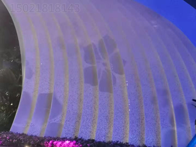 上海音乐节主题雕塑 楼空灯光雕塑定制