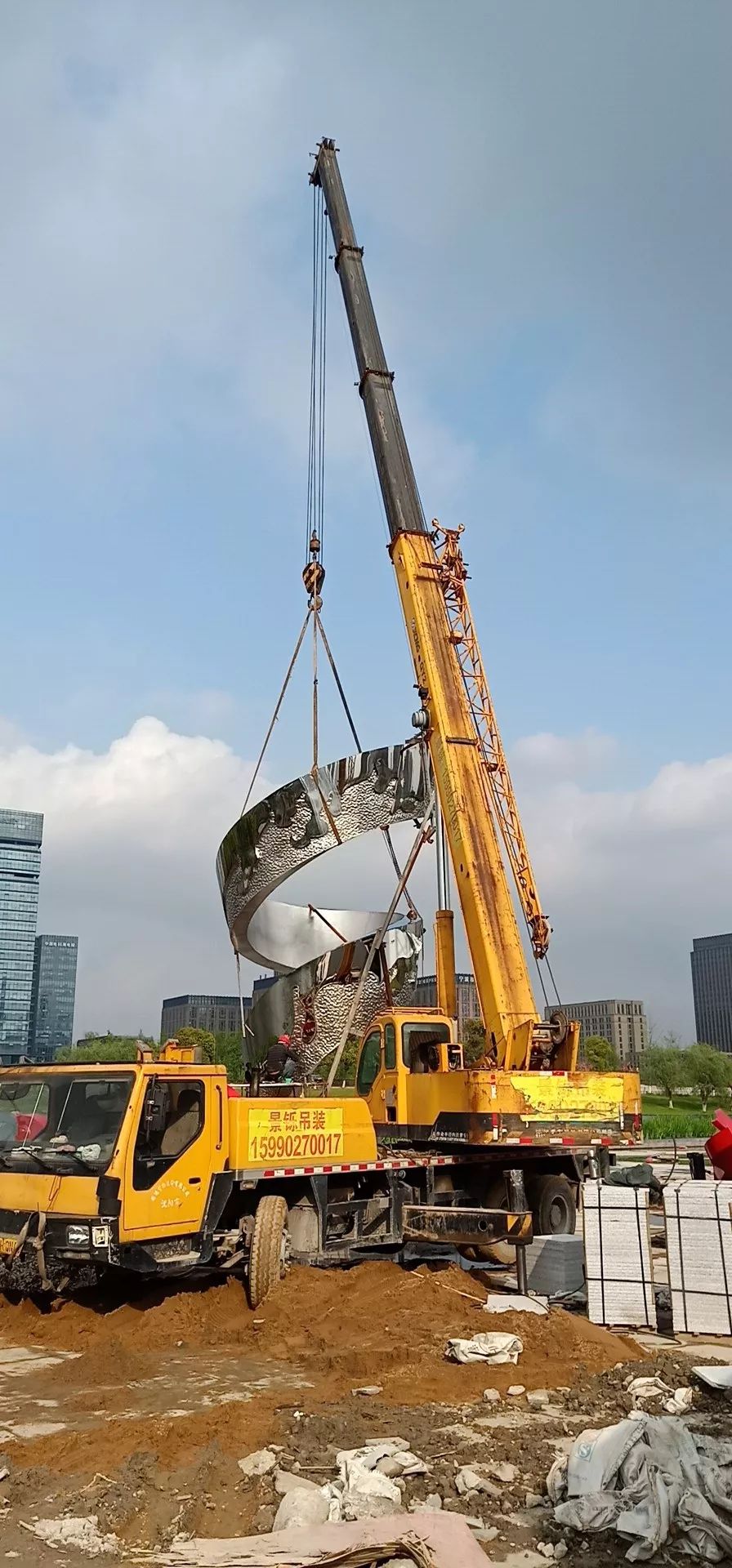 上海塑景雕塑 火炬雕塑 不锈钢雕塑定制