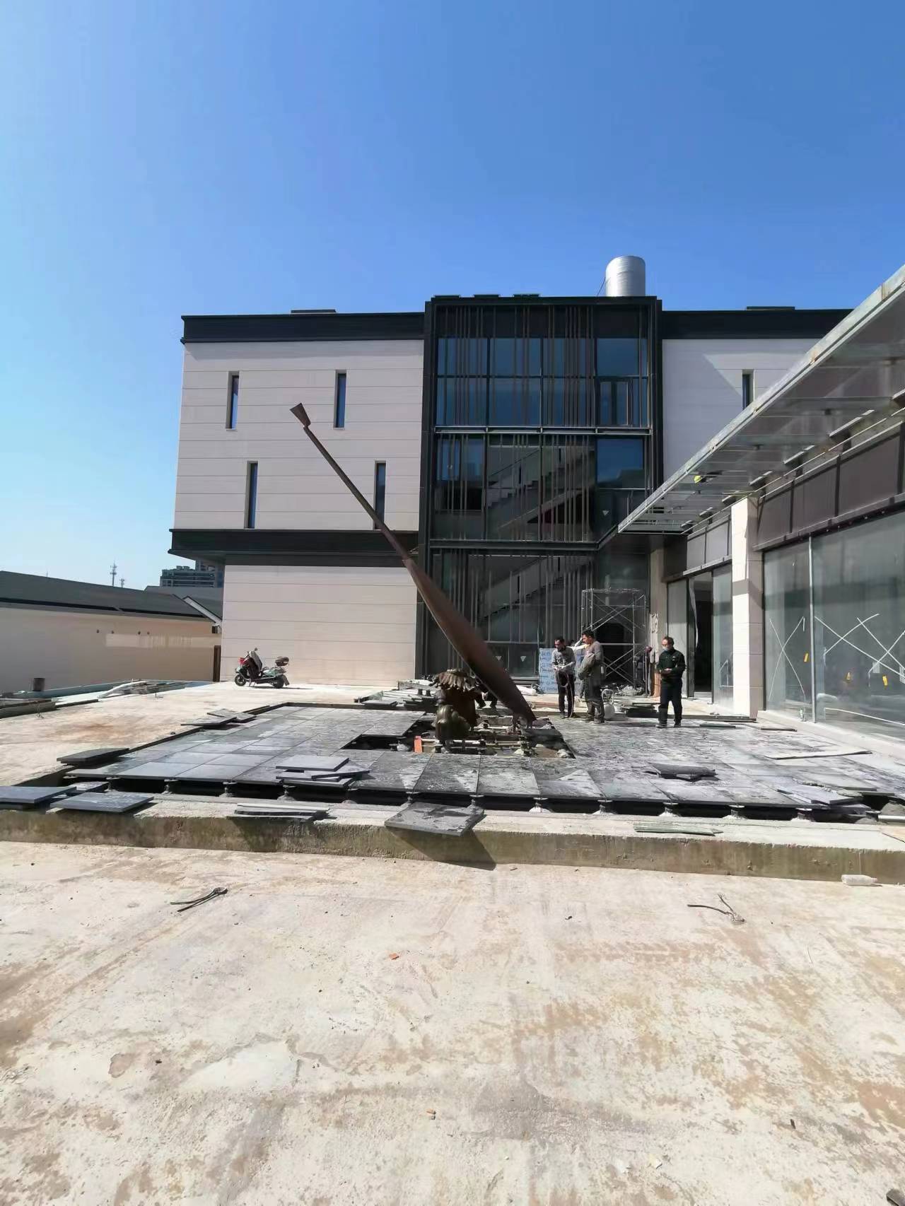 吉林建筑入口 不锈钢帆船雕塑 金属艺术加工