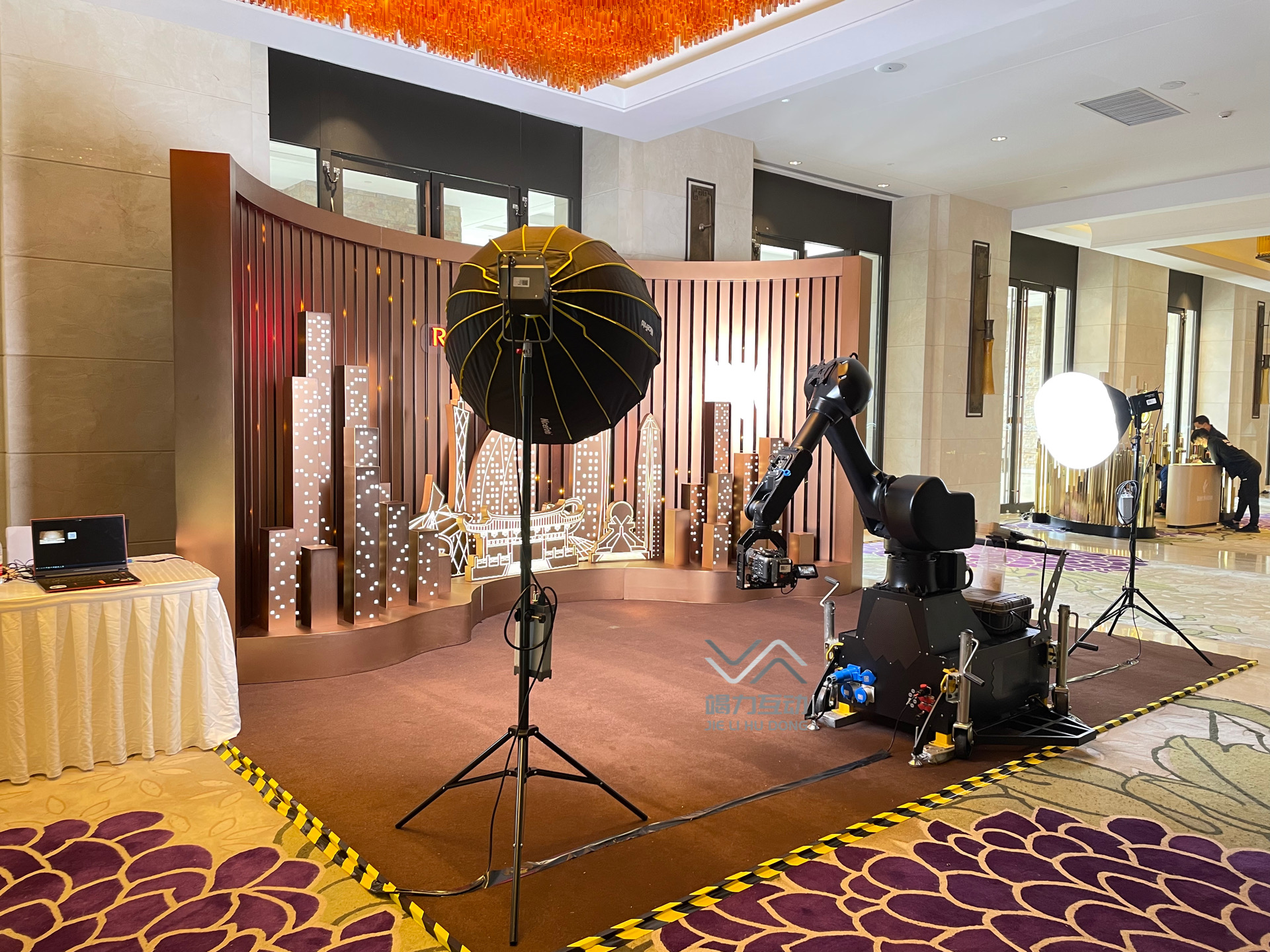 格莱美机械臂拍摄互动高端定制活动晚会年会红毯活动
