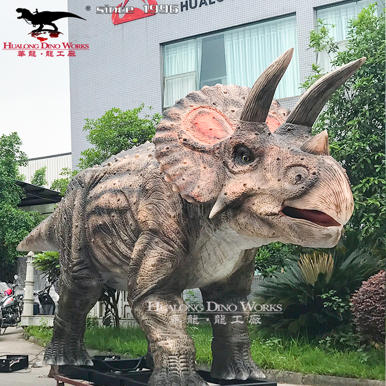 2023年春节推出新款大型仿真硅胶机械恐龙微妙微翘栩栩如生