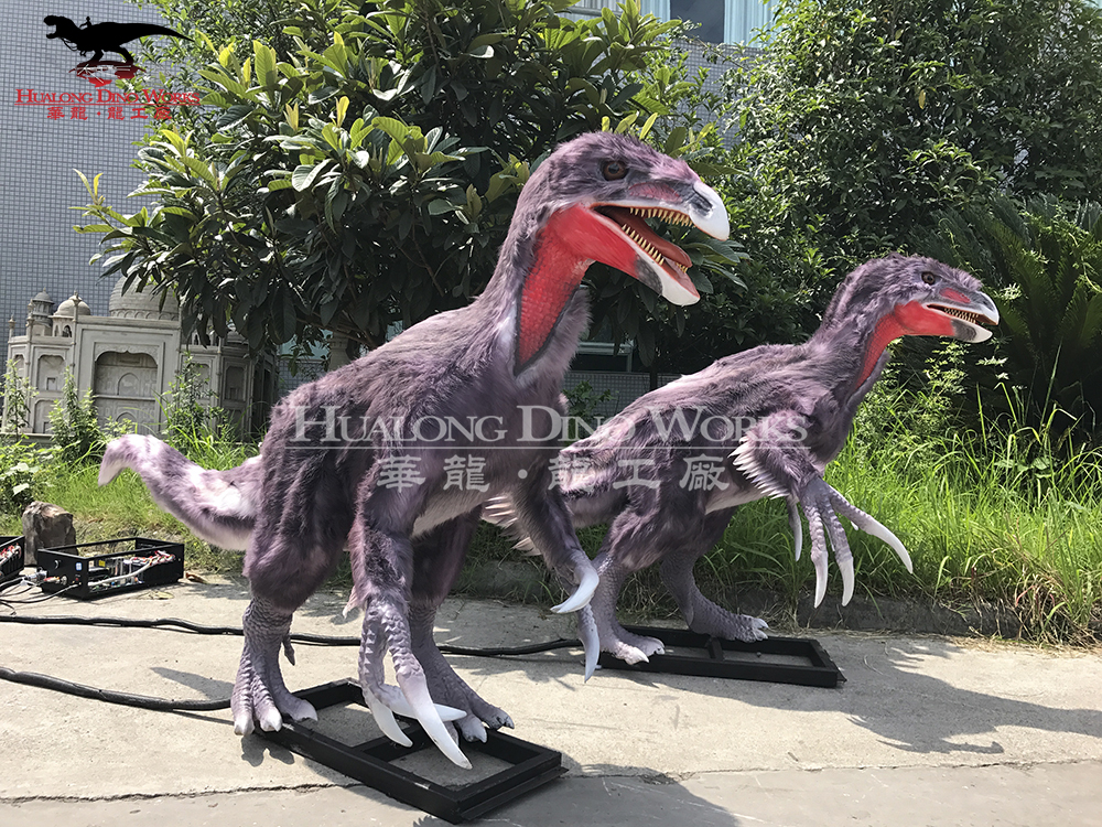 2023年春节推出新款大型仿真硅胶机械恐龙微妙微翘栩栩如生