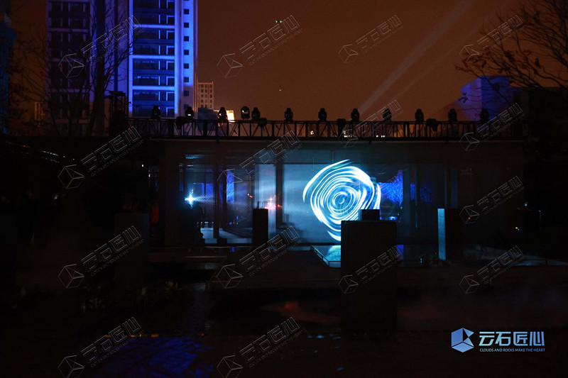 成都首个沉浸式景观Mapping光影大秀
