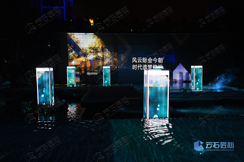成都首个沉浸式景观Mapping光影大秀