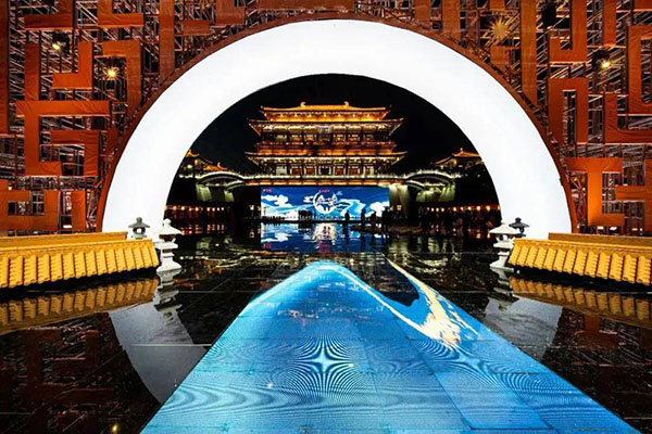 尚菲活动舞台搭建案例