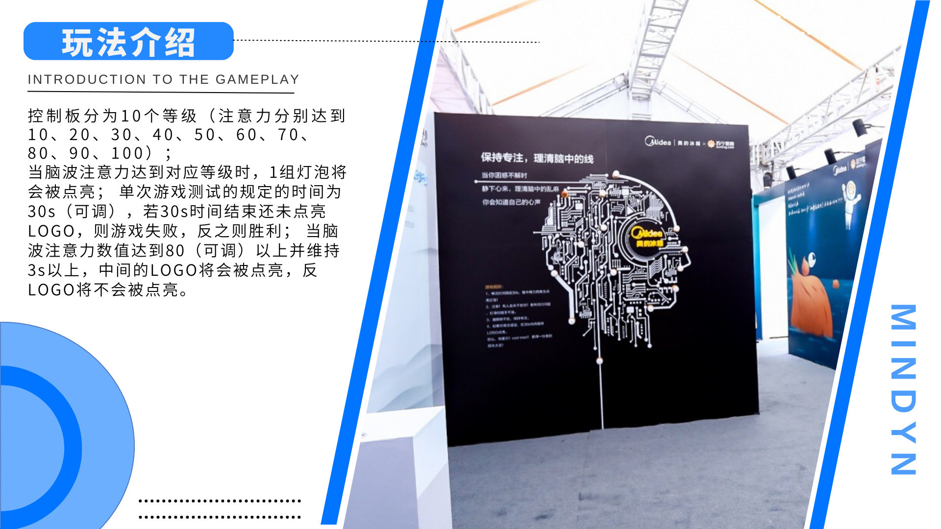 脑波亮灯 互动装置 年会展会
